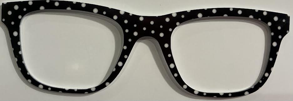 Jessie Topper; BLACK/WHITE/POLKA DOT