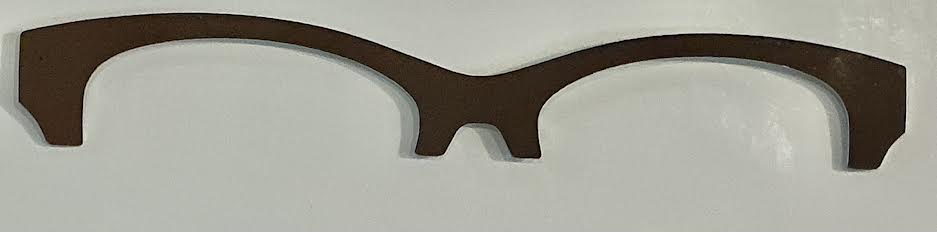 Addison Metal Brow Topper;brown
