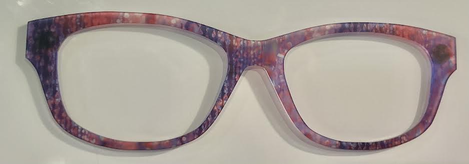 Addison Topper;  matte multicolor