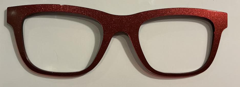 PAIR - Jessie Topper; DARK RED SHIMMER