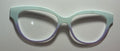Quinn Topper;aqua/lilac split