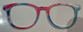 Reese; pink/white/blue swirls