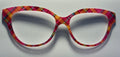 PAIR Quinn Topper; pink and orange plaid