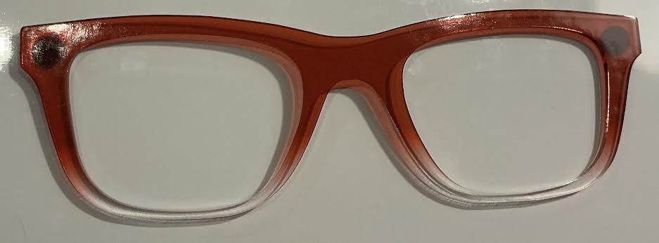 Jessie Topper; Myni-Made; orange to clear split
