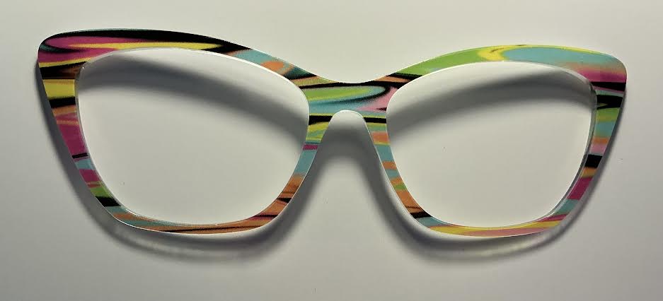 PAIR Wanda Topper; multicolored stripes
