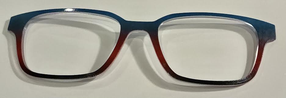 PAIR-Finley Topper; teal/espresso split