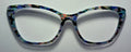 PAIR Wanda Topper; peach,blue,green tort