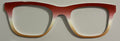 Jessie Topper; burgundy to white gradient
