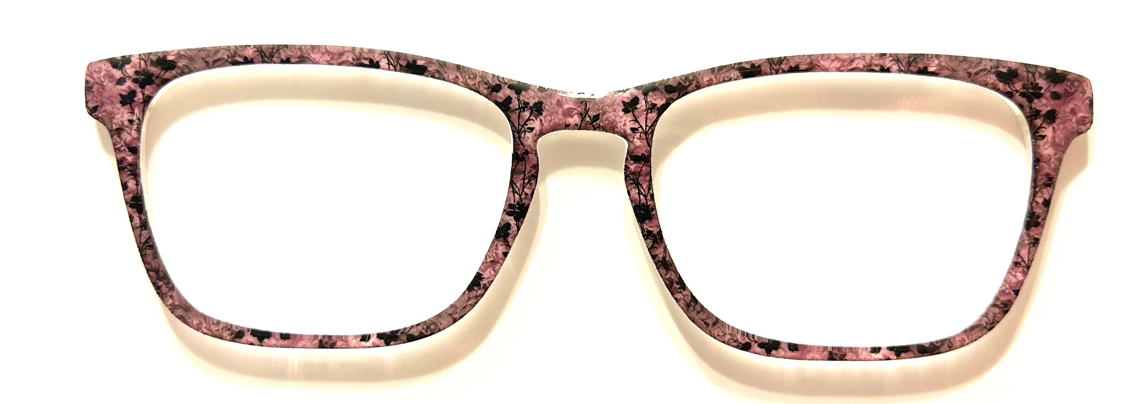 Casper Topper; black plants on blush pink