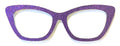 Wanda Topper; Laser Nonna; glitter overload; purple