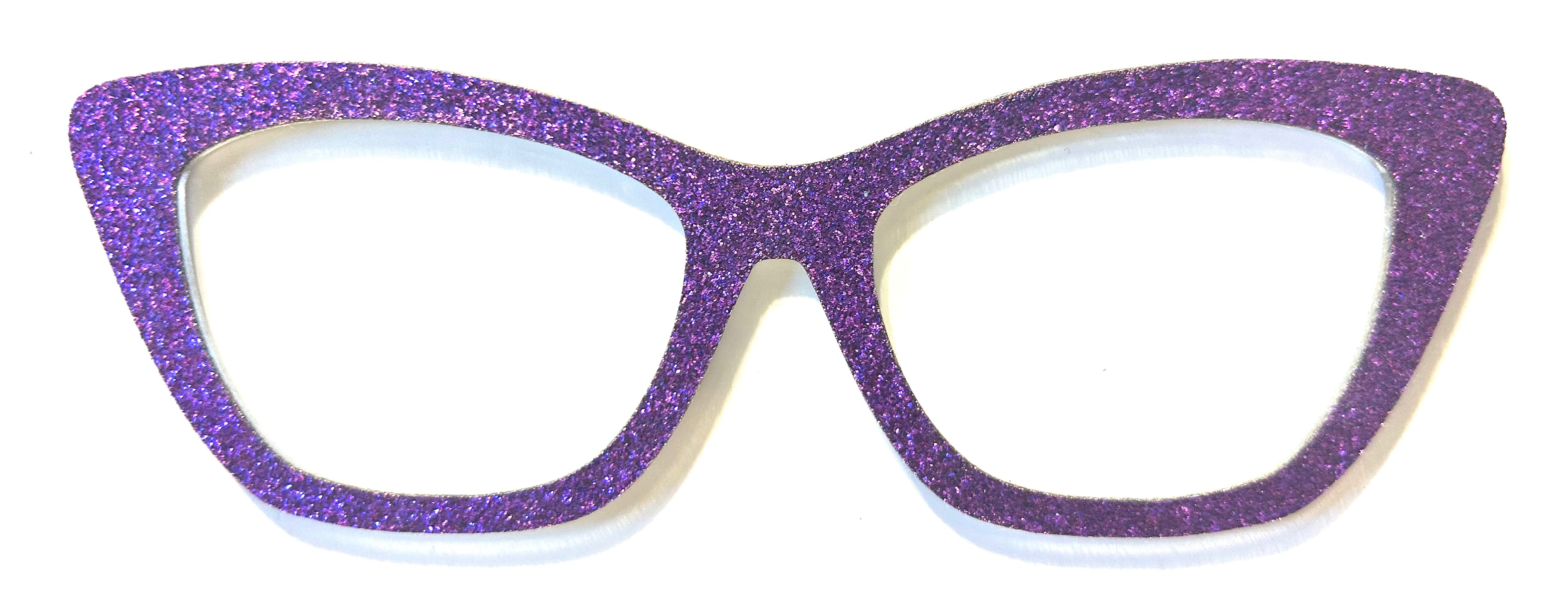 Wanda Topper; Laser Nonna; glitter overload; purple