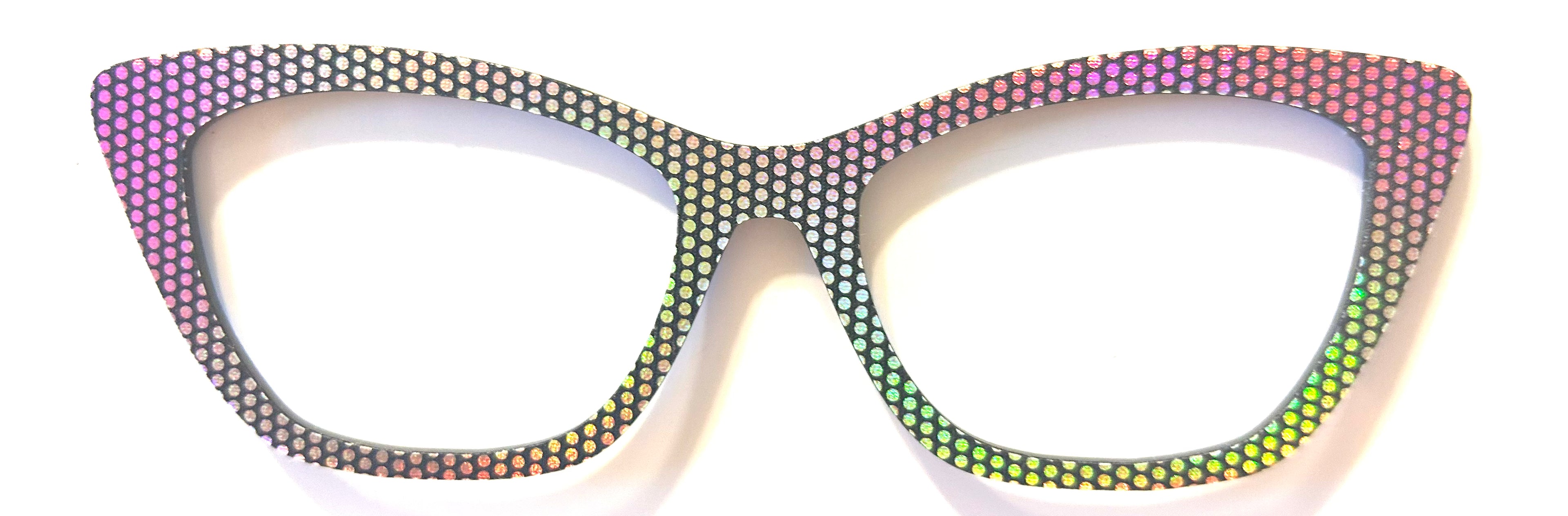 Wanda Topper; Laser Nonna; holographic dots