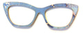 Wanda Topper; blue/gold