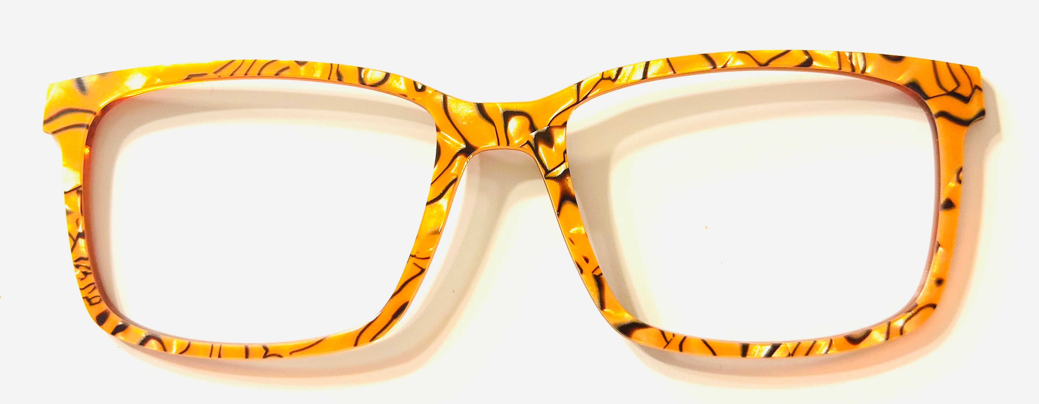 PAIR Premium Kirby Topper; Amber Pearl Marble