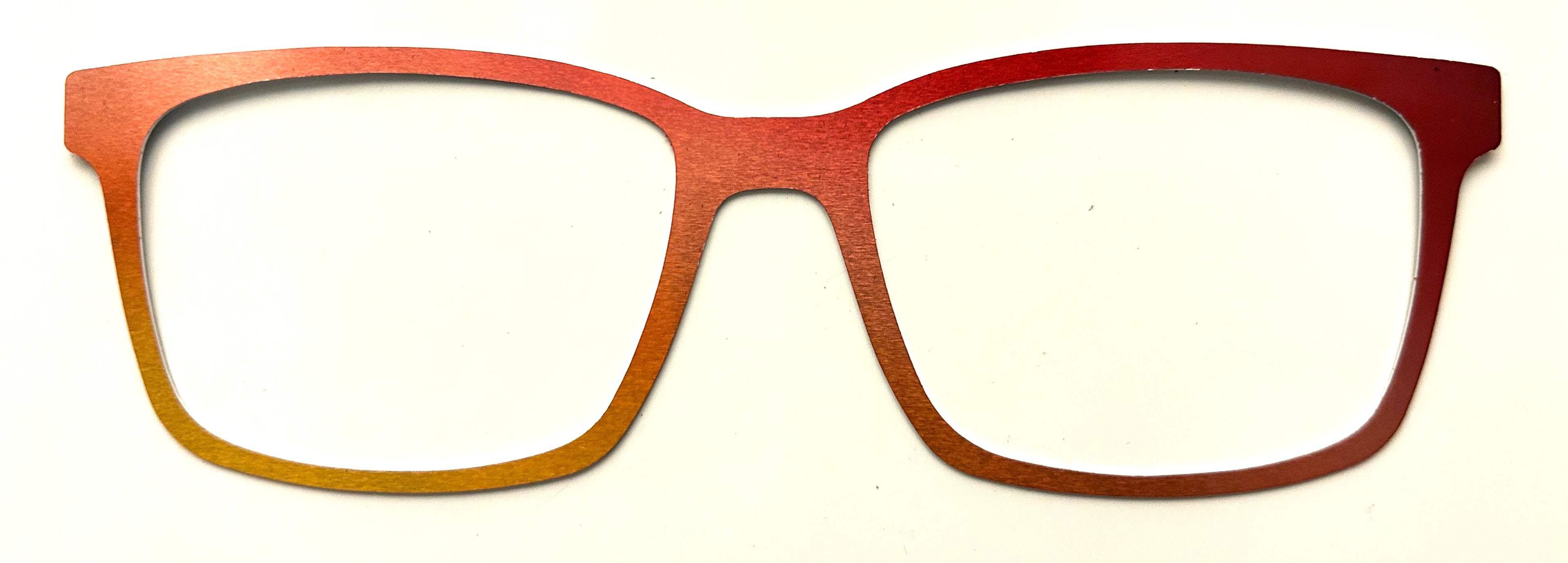 Korbin Topper; Lea’s Metal Treasures; orange gradient