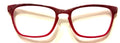 Casper Topper; red shimmer gradient