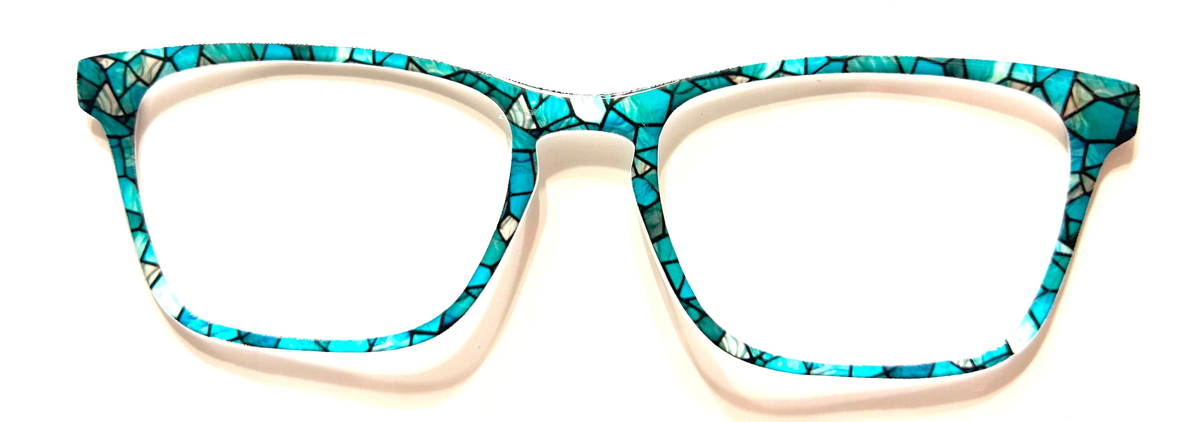 Casper Topper; teal stone design