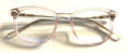 PAIR Reese Clear Frame-has a slight pink hue
