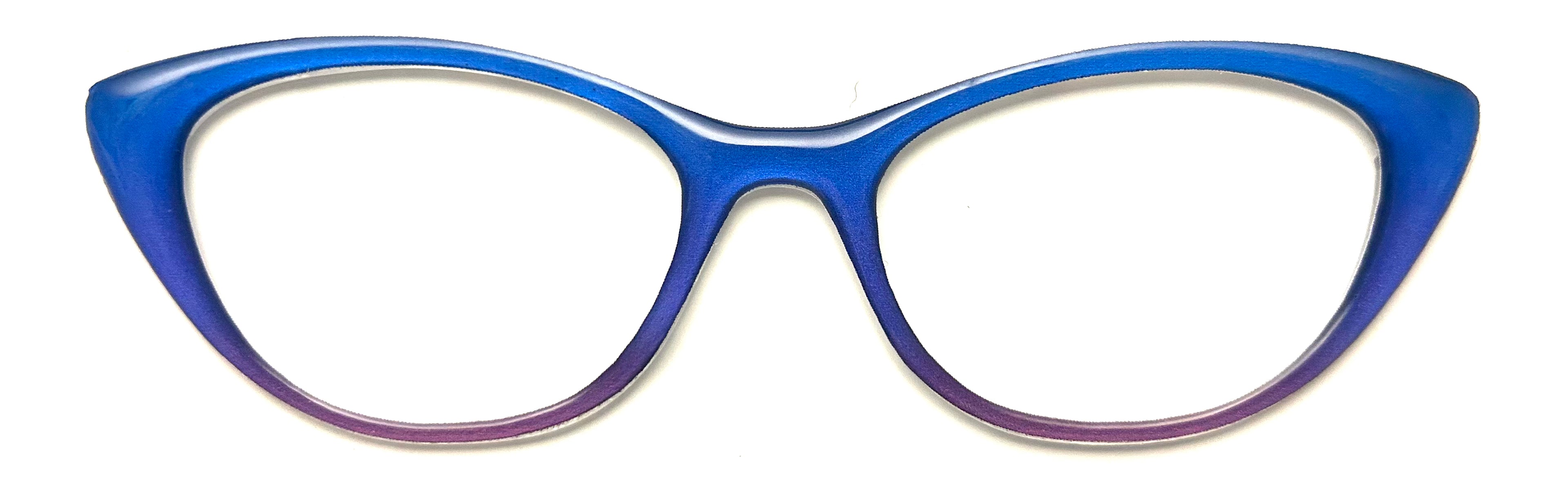 NEW Ella Topper; Framefetti; blue to purple gradient
