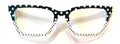 PAIR Larkin Topper; black and white polka dot split