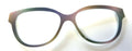 PAIR Quinn Topper; green and purple color block fade