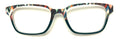 PAIR Finley Topper; multicolored chevron to black fade