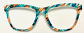PAIR Harper Topper; Teal and Orange