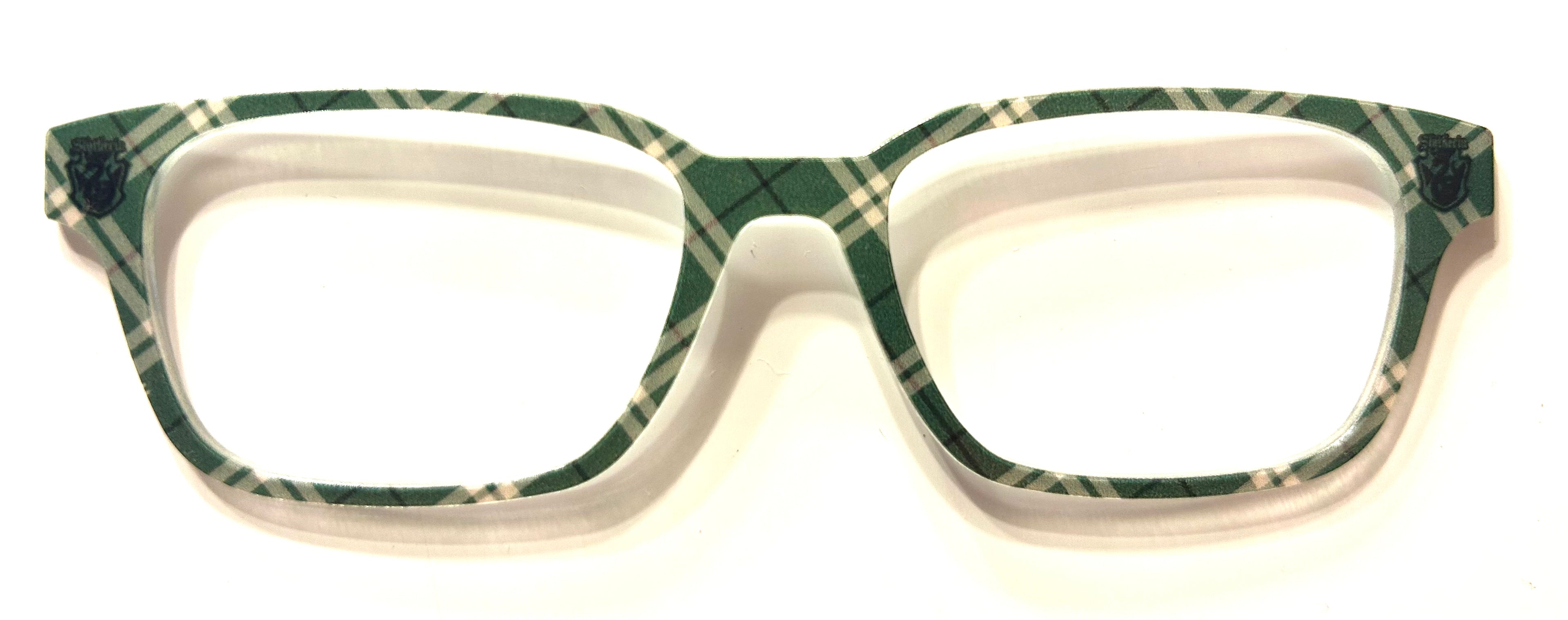 PAIR Finley Topper; Harry Potter Plaid; Slytherin