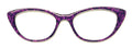 NEW Ella Topper; Framefetti; black and purple squares