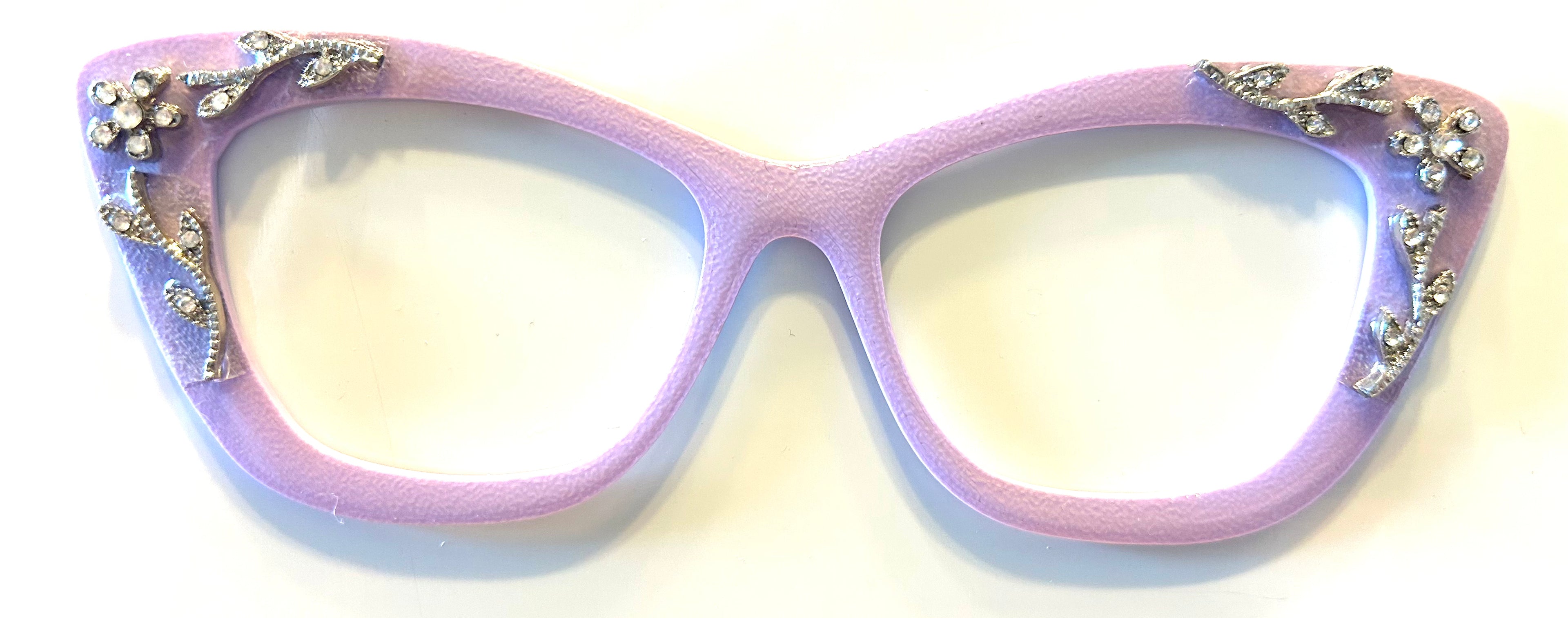 Wanda, Lori Stern, purple with flower embellishments