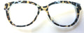 PAIR Quinn Topper; light blue and brown tort