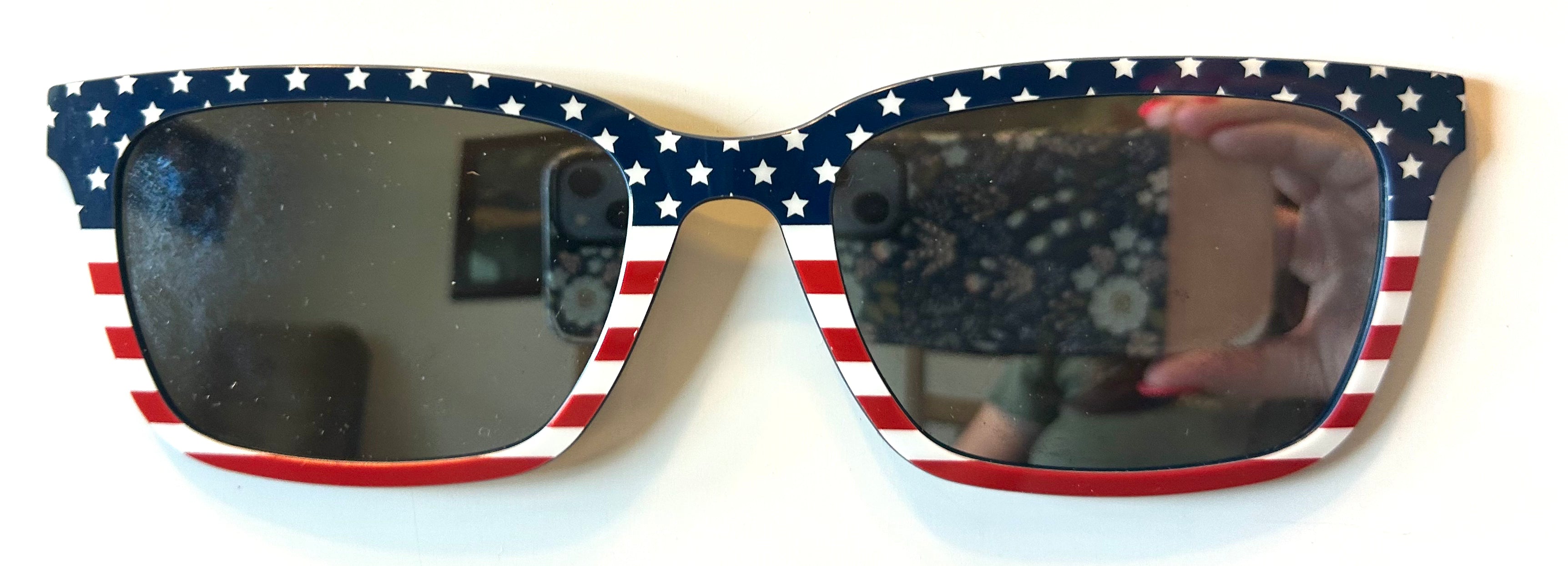 PAIR Larkin Topper; American Flag Sunny