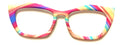 Casper Topper; Creator;pink and cream paint swirls