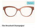 PAIR Premium Quinn Topper; The Brushed Champagne