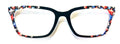 PAIR Larkin Topper; red, blue, silver to black fade