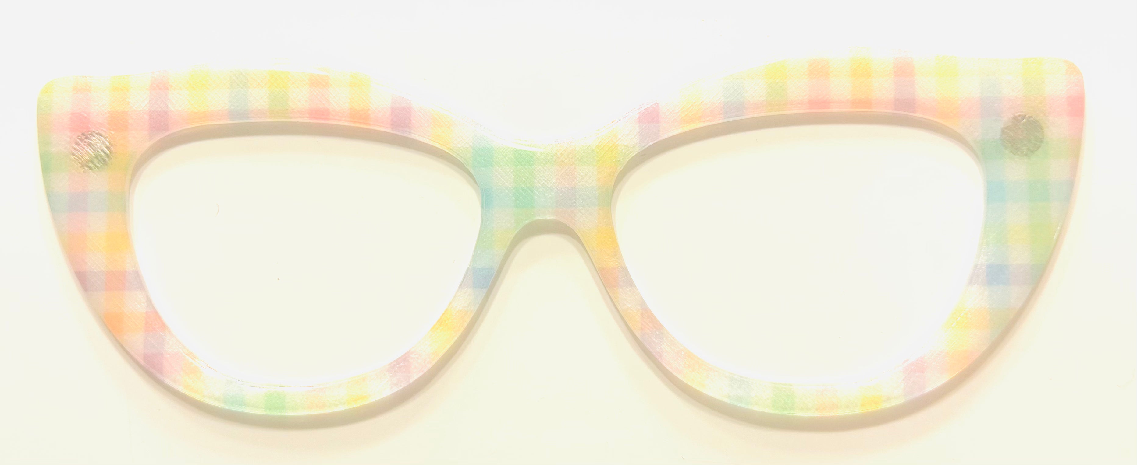 Quinn Topper; pastel plaid