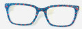 PAIR Larkin Topper; polka dots and cherries on blue