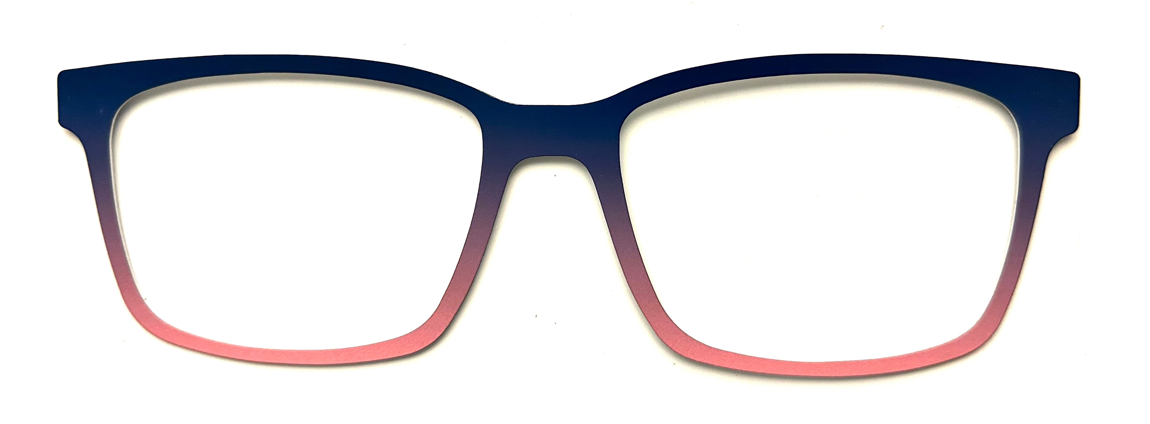 Kirby Topper; Lea’s Metal Treasures; navy to peach gradient