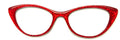 NEW Ella Topper; Framefetti; red shimmer