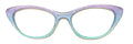 NEW Ella Topper; Framefetti; purple/blue/green sweater gradient