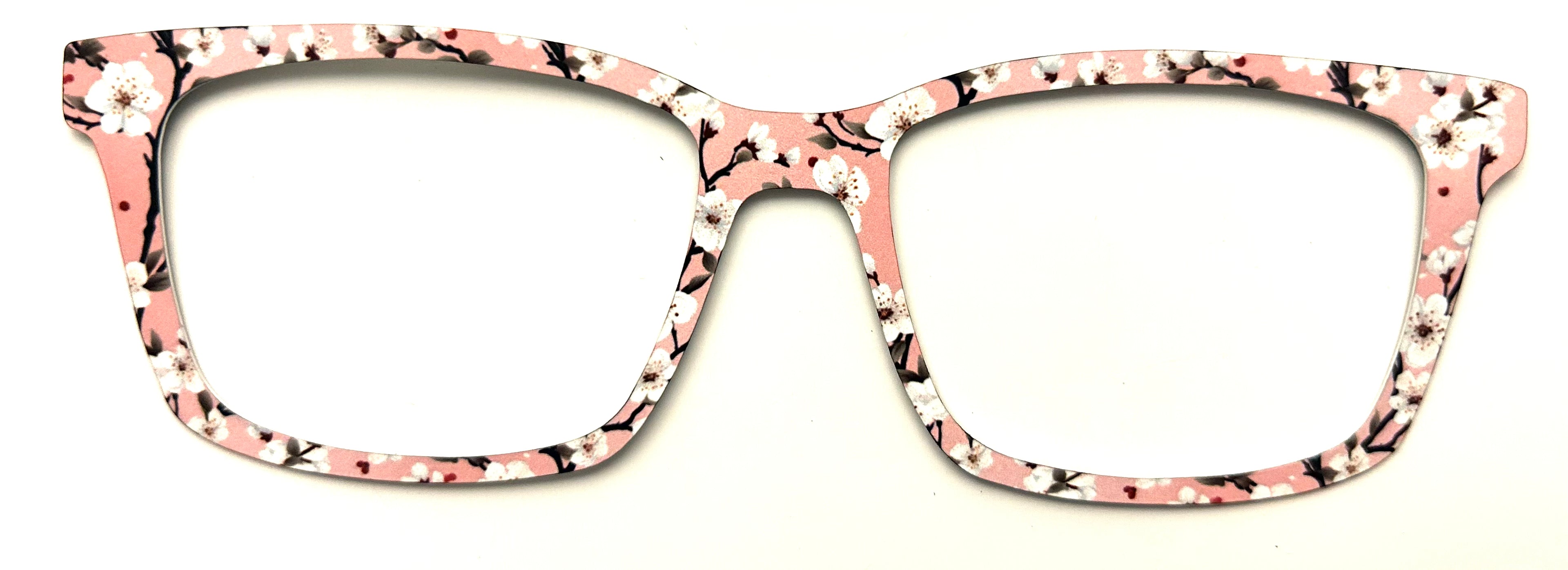 Korbin Topper; thick; Lea’s Metal Treasures; cherry blossoms on pink