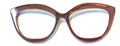 Wanda Topper; hybrid; brown holographic: **with bubbles