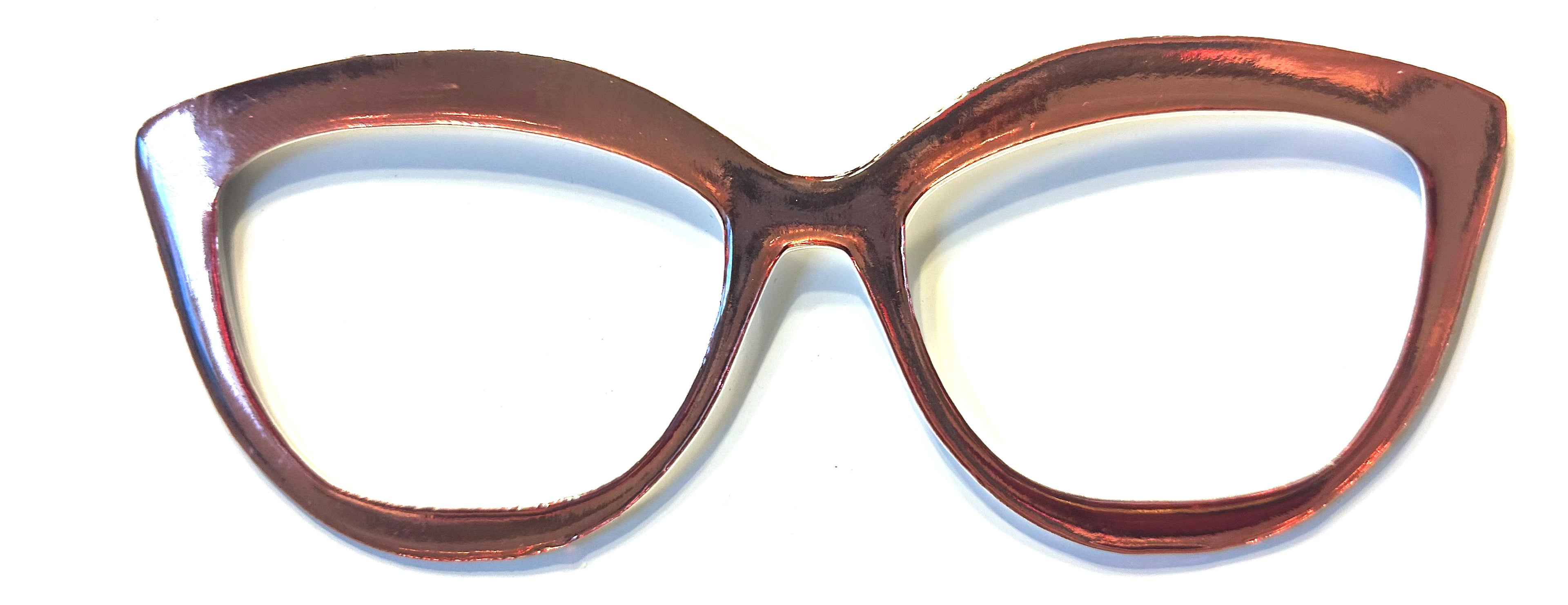 Wanda Topper; hybrid; brown holographic: **with bubbles
