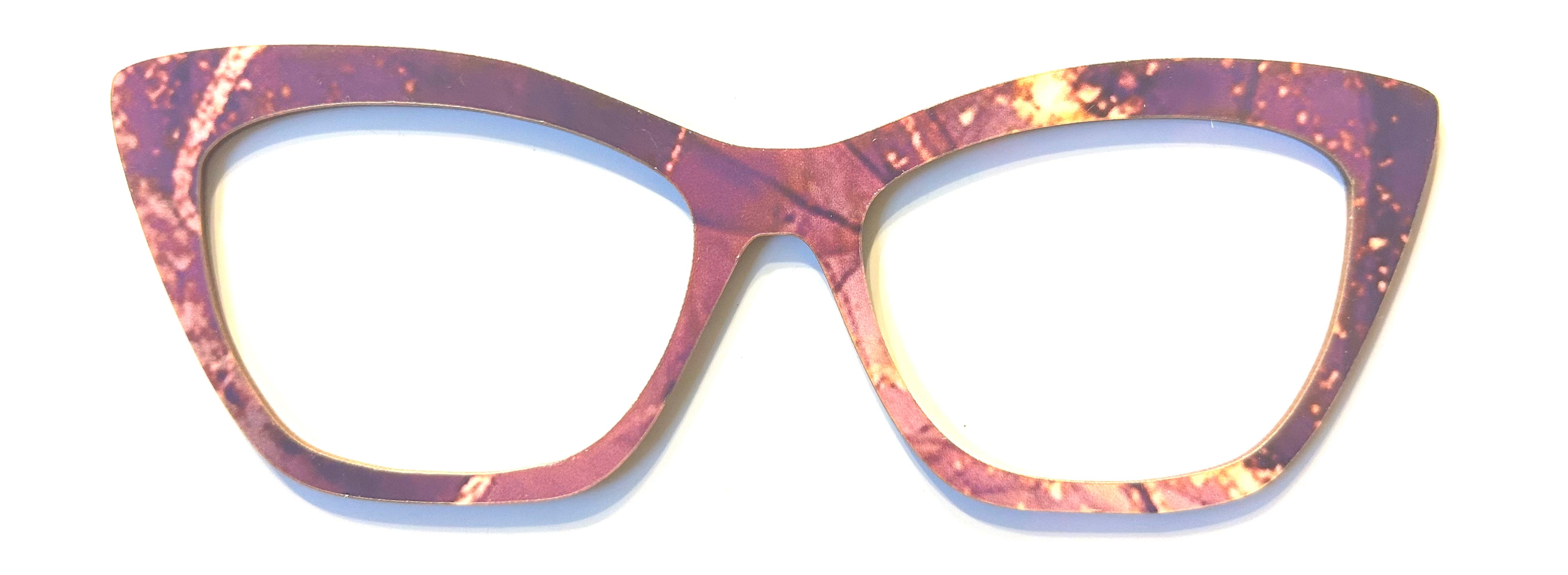 Wanda Topper; gold/purple/pink