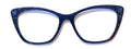 PAIR Wanda Topper; navy sparkle