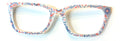 PAIR Larkin Topper; red, white, and blue paisley