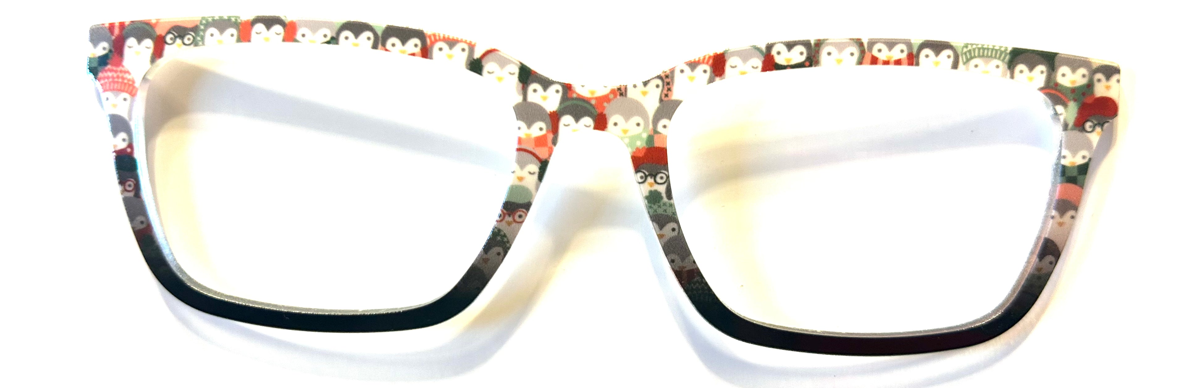 PAIR Larkin Topper; cartoon penguin fade