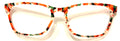 PAIR Casper Topper; black/red/green/orange tort