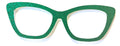 Wanda Topper; Laser Nonna; glitter overload; green