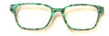 PAIR Finley Topper; green geometric
